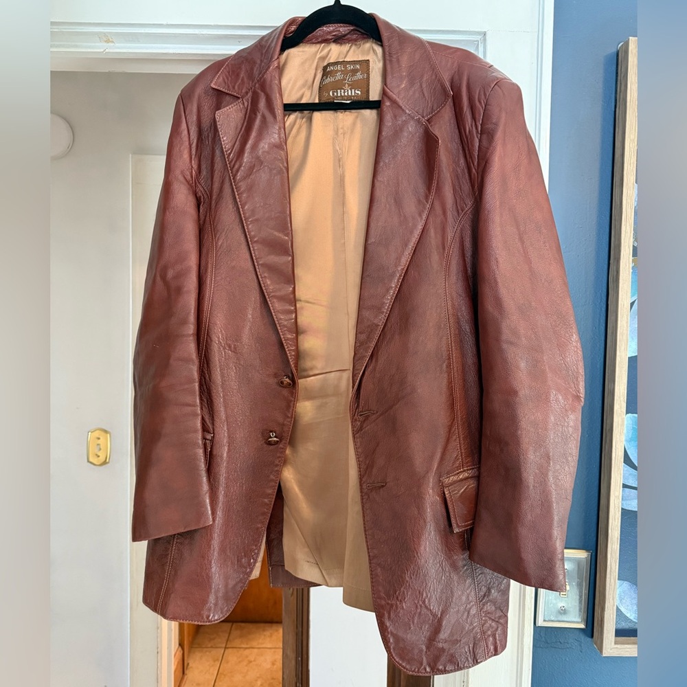 Men's Brown Leather Jacket